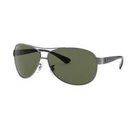Ray-Ban 0RB3386 004/9A polarisiert Metall Pilot Grau/Grau Sonnenbrille, Sunglasses Grau/Grau Extra Groß
