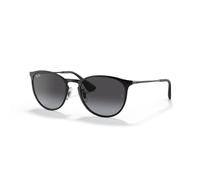 Ray - Ban Damen RB3539 ERIKA METAL 002/8G Sonnenbrillen Metall Schwarz Grau Pantos Normal Schattiert