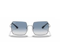 Ray-Ban SQUARE 0RB1971 91493F Metall Panto Silberfarben/Silberfarben Sonnenbrille, Sunglasses
