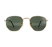 Ray-Ban Square Unisex Gold G-15 Grün Polarisierte Sonnenbrille Einheitsgröße