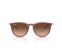 Ray-Ban Uni Rb4171 Erika Sonnenbrille, Gummi Lila/Rosa Farbverlauf Braun