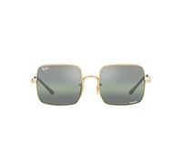 Ray-Ban Square 1971 Chromance Sonnenbrillen Gold Fassung Grün Glas Polarisiert 54-19