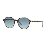Ray-Ban THALIA 0RB2195 13163M Kunststoff Panto Havana/Blau Sonnenbrille, Sunglasses Havana/Blau Klein