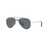Ray-Ban Unisex 0rb3625 Sonnenbrille, Silber/Blau, 58