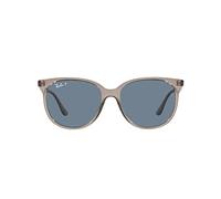 Ray-Ban Unisex 0rb4378 Sonnenbrille, Transparent Grey/Dark Blue, 54