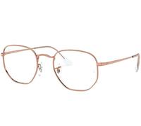 Ray-Ban Unisex 0RX6448 51 3094 Lesebrille, Shiny Rose Gold