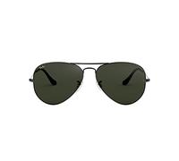 Ray-Ban Unisex Aviator Sonnenbrille, Grau (Gestell: Grau, Gläserfarbe: Grau Grün), L EU