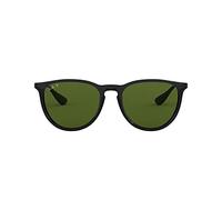 Ray-Ban Unisex Erika (F) Sun, Black/G-Classic Green, 54