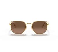Ray-Ban Hexagonal 0RB3548N 912443 Metall Hexagonal Goldfarben/Goldfarben Apache 207 Goldfarben/Goldfarben Klein
