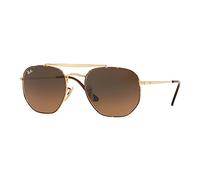 Ray-Ban Unisex-Erwachsene 0RB3648 910443 51 Sonnenbrille, Braun (Havana/Brown Gradient Grey)