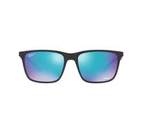 Ray-Ban RB4385 601SA1 58-18 Sonnenbrille mit Sehstärke erhältlich, Herren, Vollrand, Eckig
