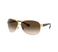 Ray-Ban Unisex - Erwachsene Mod. 3386 Sonnenbrille, Schwarz (Blac/grau), 63