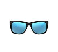 Ray-Ban Unisex Justin JUSTIN-0RB4165F622-55, Schwarz, Standard