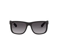 Ray-Ban unisex Justin Sonnenbrille, Rot(Rot/Blau), 51
