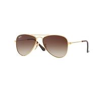 Ray-Ban Junior Kinder Sonnenbrille - Junior Aviator - RJ9506S - 223/13 - 52mm - Gold, Pilot