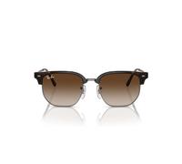 Ray-Ban Unisex Kinder Rj9116s New Clubmaster Sonnenbrille, Havana auf Gunmetal/Gradient Brown