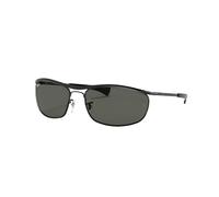 Ray-Ban Unisex Olympian L Deluxe Sonnenbrille, Black, 62