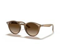 Ray-Ban Unisex Rb 2180 Sonnenbrille, Braun (Gestell: braun, Gläser: braun Gradient 616613), Medium (Herstellergröße: 51)