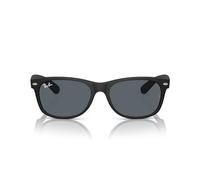 Ray-Ban Unisex Rb2132 New Wayfarer Sonnenbrille, Gummi, Schwarz/Blau