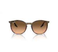 Ray-Ban Unisex Rb2204 Sonnenbrille, Gestreift Braun Farbverlauf Rot/Rosa Farbverlauf Schwarz, 51 mm