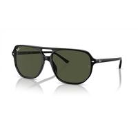 Ray-Ban Unisex Rb2205 Bill One Sonnenbrille, Schwarz/Grün, 60 mm