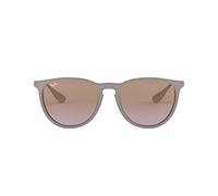 Ray-Ban Unisex Rb4171 Sonnenbrille, Braun (Gestell: Braun,silber, Gläserfarbe: Braun-violett Verlauf 600068), Medium (Herstellergröße: 54) EU