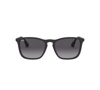 Ray-Ban Unisex Rb4187 Sonnenbrille, Schwarz (Gestell: Schwarz Glas: Grau Verlauf 622/8g), 54 EU