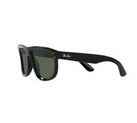 Ray-Ban Boyfriend Reverse Sonnenbrillen Schwarz Fassung Grün Glas 56-18