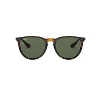 Ray Ban Unisex Sonnenbrille Erika, Gr. Medium (Herstellergröße: 54), Braun (Gestell: havana/gunmetal, Gläserfarbe: grün klassisch 710/71)