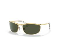 Ray Ban Unisex Sonnenbrille Olympian, Gr. X-Large (Herstellergröße: 62), Gold (Gestell: Gold, Gläser: Grün Klassisch 001)