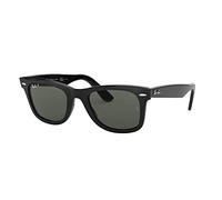 Ray-Ban Unisex Sonnenbrille Original Wayfarer, (Gelstell: Schwarz, Gläser: Grün Klassisch 901/58), Large (Herstellergröße: 54)