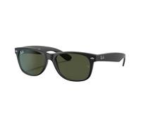Ray Ban New Wayfarer RB 2132 622 55/18 Black Rubber
