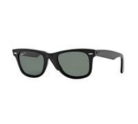 Ray-Ban Wayfarer 0RB2140 901/58 polarisiert Kunststoff Panto Schwarz/Schwarz unisex Schwarz/Schwarz Klein