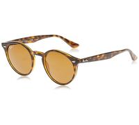 Ray Ban Unisex Sonnenbrille RB2180, Gr. Medium (Herstellergröße: 49), Braun (Gestell: havana, Gläser: braun polarisiert 710/83)
