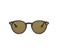 Ray Ban Unisex Sonnenbrille RB2180, Gr. Medium (Herstellergröße: 49), Mehrfarbig (Gestell: havana,Gläser: braun Klassisch 710/73)