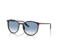 Ray-Ban Unisex Sonnenbrille Rb2204, Havanna-Blau Schildkröte/Blau Farbverlauf transparent, 51 mm