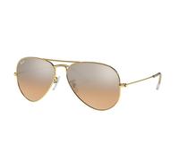 Ray-Ban Unisex-Sonnenbrille RB3025 001/3E 62-14 Aviator Gradient