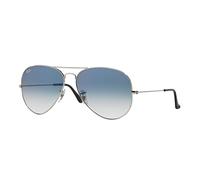 Ray-Ban Unisex-Sonnenbrille RB3025 003/3F T58 Aviator Large Metal Crystal Gradient Light
