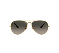 Ray Ban Unisex Sonnenbrille RB3025, Gr. X-Large (Herstellergröße: 62), Grau (Gestell: Gold, Gläser: Grau Verlauf 181/71)