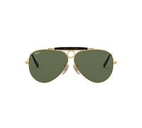 Ray Ban Unisex Sonnenbrille RB3138, Gr. X-Large (Herstellergröße: 62), Gold (Gestell: Gold, Gläser: Grün Klassisch 181)