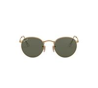 Ray Ban Unisex Sonnenbrille RB3447, Gr. Medium (Herstellergröße: 50), Gold (Gestell: gold, Gläser: grün polarisiert 112/58)