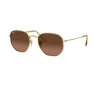 Ray-Ban Unisex-Sonnenbrille RB3548N 912443 T51 Hexagonal Brown