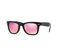 Ray-Ban Unisex Sonnenbrille RB4105, Einfarbig, 50 mm, Schwarz (schwarz/ Zyklam)