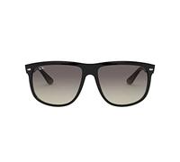 Ray Ban Unisex Sonnenbrille RB4147, Gr. Large (Herstellergröße: 56), Schwarz (Gestell: Schwarz, Gläser: Hellgrau Verlauf 601/32)