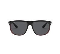 Ray-Ban Boyfriend 0RB4147 617187 Kunststoff Eckig Schwarz/Schwarz unisex Schwarz/Schwarz Groß