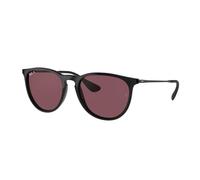 Lunettes De Soleil Ray-Ban Erika 4171 601/5Q Miroir Violet Noir Polarisé Einheitsgröße