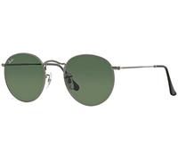 Ray-Ban Unisex Sonnenbrille, rund, Gestell aus Metall Gr. Einheitsgröße, grau