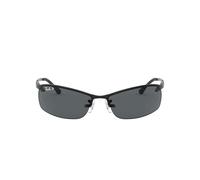 Ray-Ban Unisex Sonnenbrille Top Bar Gestell: schwarz, Gläserfarbe: grau verlauf 002/81), Large (Herstellergröße: 63)