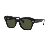 Ray-Ban Unisex State Street Sonnenbrille, Black, 49