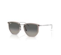 Ray-Ban Unisex Sunglasses Sonnenbrille, Transparentes Grau/Grau-Farbverlauf